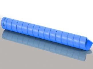 Шланг захисний спіраль-синій