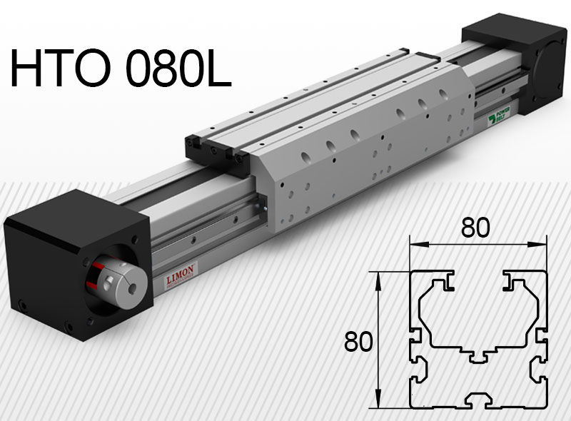 HTO 080L підсилений +<br />Навантаження до 150кг*<br />Хід: 100-7000mm