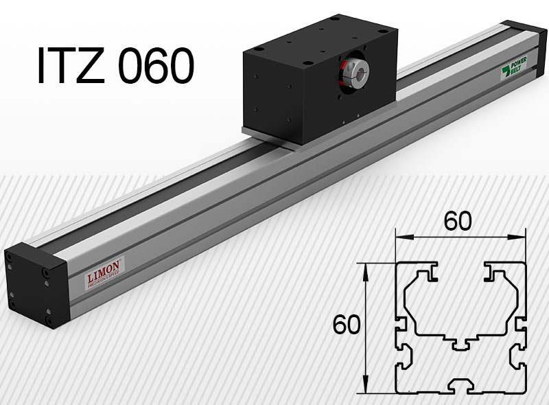 ITZ 60 для осі Z<br />Навантаження до 10кг*<br />Хід: 100-700мм