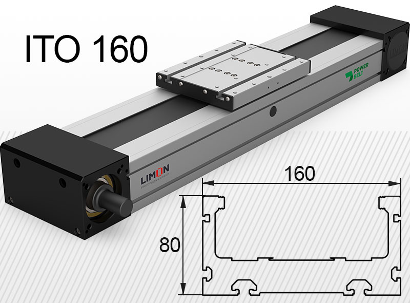 ITO 160 стандарт<br />Навантаження до 160кг*<br />Хід: 100-4000мм